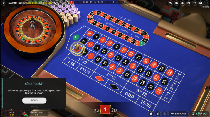 Cách chơi roulette online