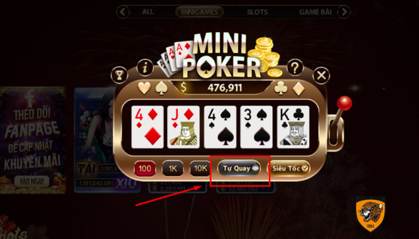 chiến thuật chơi mini poker 