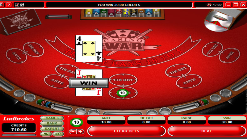 Một số điều cần lưu ý khi tham gia chơi Casino War online