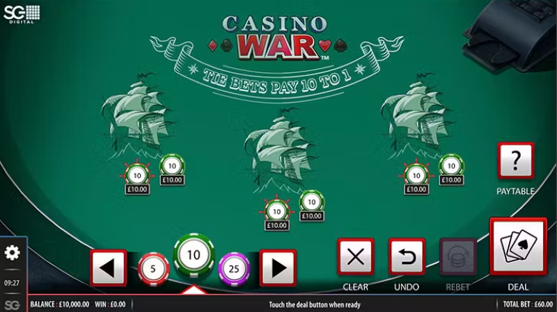 Hướng dẫn cách chơi Casino War chi tiết nhất